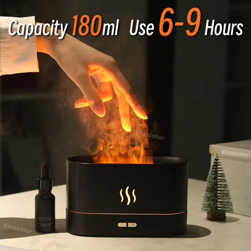 Aroma Diffuser Air Humidifier LED Essential Oil Lamp